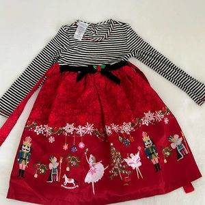 Adorable girls holiday nutcracker dress size 6x
